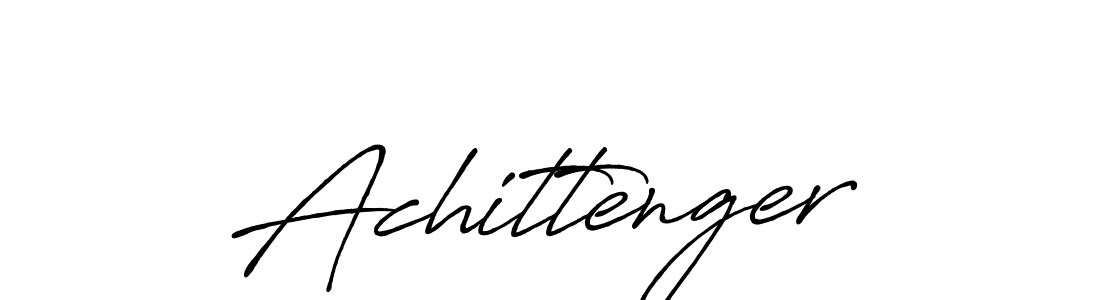 if you are searching for the best signature style for your name Achittenger. so please give up your signature search. here we have designed multiple signature styles  using Antro_Vectra_Bolder. Achittenger signature style 7 images and pictures png