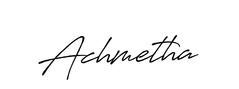 The best way (Antro_Vectra_Bolder) to make a short signature is to pick only two or three words in your name. The name Achmetha include a total of six letters. For converting this name. Achmetha signature style 7 images and pictures png