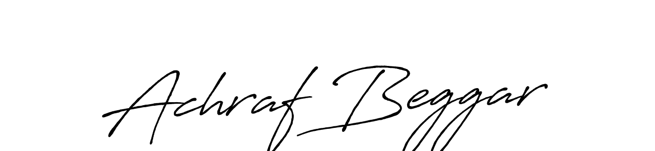 Make a beautiful signature design for name Achraf Beggar. Use this online signature maker to create a handwritten signature for free. Achraf Beggar signature style 7 images and pictures png