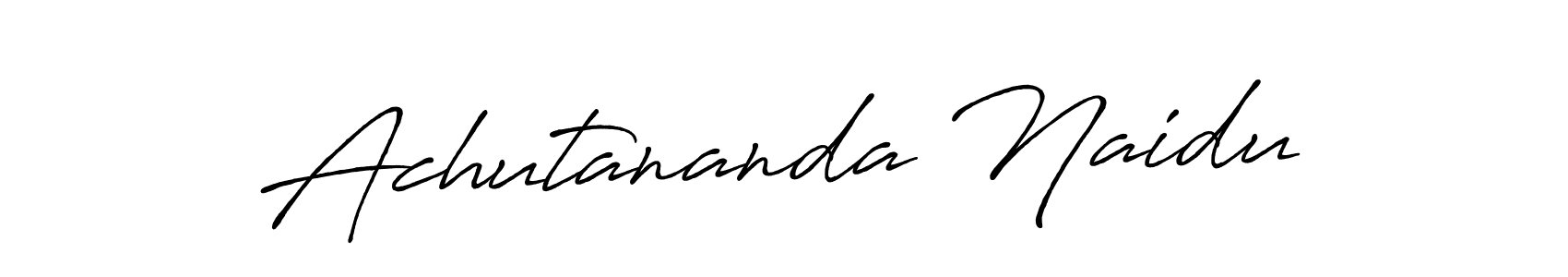 Make a beautiful signature design for name Achutananda Naidu. Use this online signature maker to create a handwritten signature for free. Achutananda Naidu signature style 7 images and pictures png