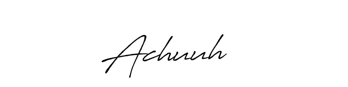 Once you've used our free online signature maker to create your best signature Antro_Vectra_Bolder style, it's time to enjoy all of the benefits that Achuuh❤️ name signing documents. Achuuh❤️ signature style 7 images and pictures png
