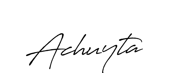 if you are searching for the best signature style for your name Achuyta. so please give up your signature search. here we have designed multiple signature styles  using Antro_Vectra_Bolder. Achuyta signature style 7 images and pictures png