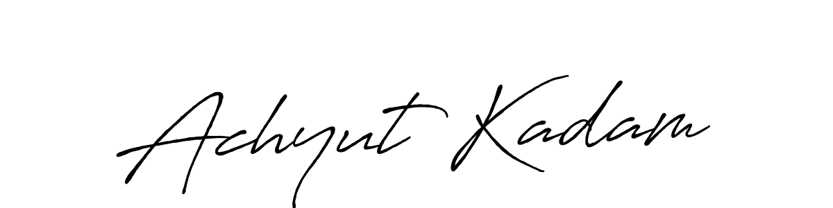 Make a beautiful signature design for name Achyut Kadam. Use this online signature maker to create a handwritten signature for free. Achyut Kadam signature style 7 images and pictures png