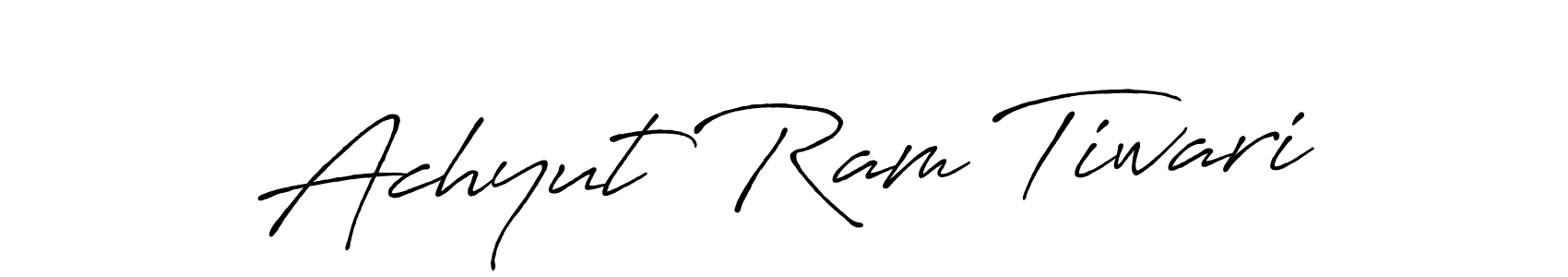 It looks lik you need a new signature style for name Achyut Ram Tiwari. Design unique handwritten (Antro_Vectra_Bolder) signature with our free signature maker in just a few clicks. Achyut Ram Tiwari signature style 7 images and pictures png