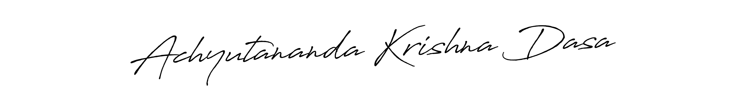 Make a short Achyutananda Krishna Dasa signature style. Manage your documents anywhere anytime using Antro_Vectra_Bolder. Create and add eSignatures, submit forms, share and send files easily. Achyutananda Krishna Dasa signature style 7 images and pictures png