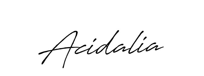 Here are the top 10 professional signature styles for the name Acidalia. These are the best autograph styles you can use for your name. Acidalia signature style 7 images and pictures png