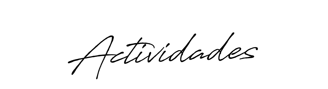 Also we have Actividades name is the best signature style. Create professional handwritten signature collection using Antro_Vectra_Bolder autograph style. Actividades signature style 7 images and pictures png