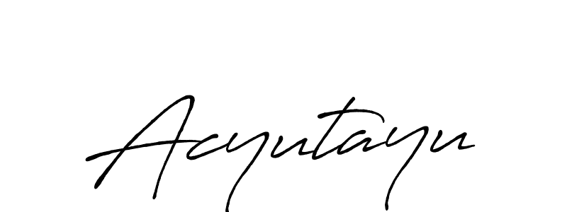 Antro_Vectra_Bolder is a professional signature style that is perfect for those who want to add a touch of class to their signature. It is also a great choice for those who want to make their signature more unique. Get Acyutayu name to fancy signature for free. Acyutayu signature style 7 images and pictures png