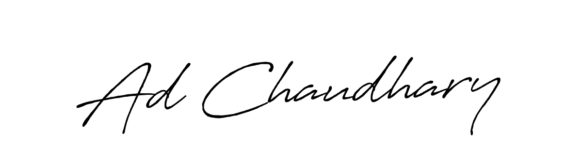 Here are the top 10 professional signature styles for the name Ad Chaudhary. These are the best autograph styles you can use for your name. Ad Chaudhary signature style 7 images and pictures png
