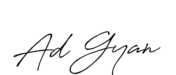 Use a signature maker to create a handwritten signature online. With this signature software, you can design (Antro_Vectra_Bolder) your own signature for name Ad Gyan. Ad Gyan signature style 7 images and pictures png