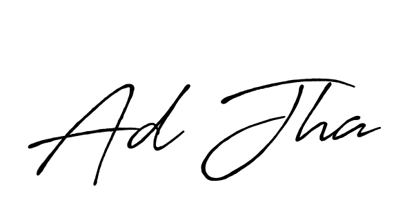 This is the best signature style for the Ad Jha name. Also you like these signature font (Antro_Vectra_Bolder). Mix name signature. Ad Jha signature style 7 images and pictures png