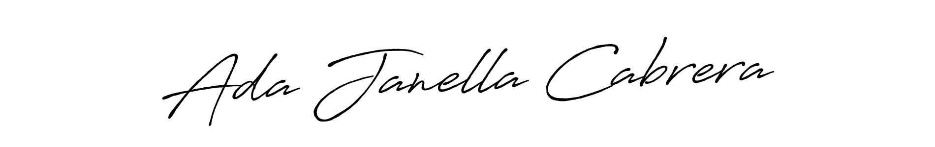 Make a beautiful signature design for name Ada Janella Cabrera. With this signature (Antro_Vectra_Bolder) style, you can create a handwritten signature for free. Ada Janella Cabrera signature style 7 images and pictures png