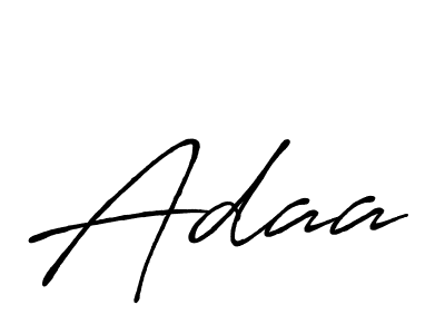 Design your own signature with our free online signature maker. With this signature software, you can create a handwritten (Antro_Vectra_Bolder) signature for name Adaa. Adaa signature style 7 images and pictures png