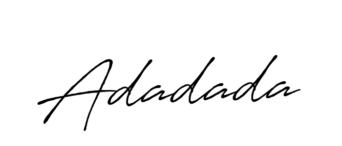 Make a beautiful signature design for name Adadada. With this signature (Antro_Vectra_Bolder) style, you can create a handwritten signature for free. Adadada signature style 7 images and pictures png