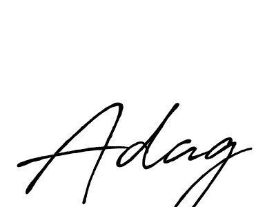 Once you've used our free online signature maker to create your best signature Antro_Vectra_Bolder style, it's time to enjoy all of the benefits that Adag name signing documents. Adag signature style 7 images and pictures png