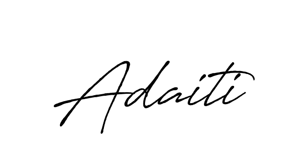 Make a beautiful signature design for name Adaiti. Use this online signature maker to create a handwritten signature for free. Adaiti signature style 7 images and pictures png