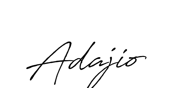 How to make Adajio signature? Antro_Vectra_Bolder is a professional autograph style. Create handwritten signature for Adajio name. Adajio signature style 7 images and pictures png