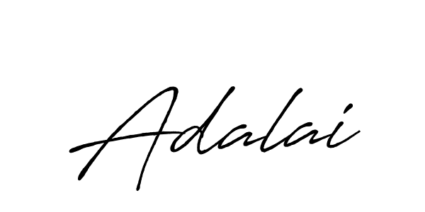 How to make Adalai signature? Antro_Vectra_Bolder is a professional autograph style. Create handwritten signature for Adalai name. Adalai signature style 7 images and pictures png