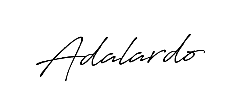 Create a beautiful signature design for name Adalardo. With this signature (Antro_Vectra_Bolder) fonts, you can make a handwritten signature for free. Adalardo signature style 7 images and pictures png