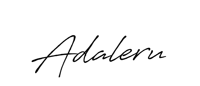 It looks lik you need a new signature style for name Adaleru. Design unique handwritten (Antro_Vectra_Bolder) signature with our free signature maker in just a few clicks. Adaleru signature style 7 images and pictures png