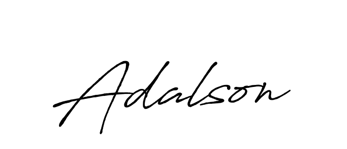 Make a beautiful signature design for name Adalson. With this signature (Antro_Vectra_Bolder) style, you can create a handwritten signature for free. Adalson signature style 7 images and pictures png