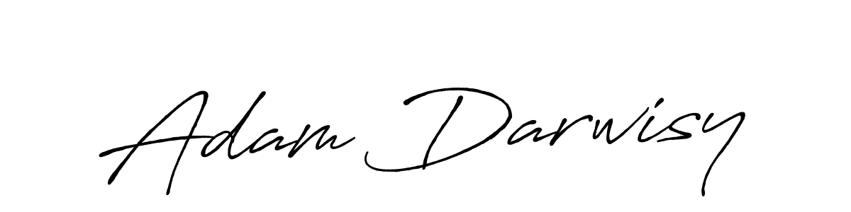 Use a signature maker to create a handwritten signature online. With this signature software, you can design (Antro_Vectra_Bolder) your own signature for name Adam Darwisy. Adam Darwisy signature style 7 images and pictures png
