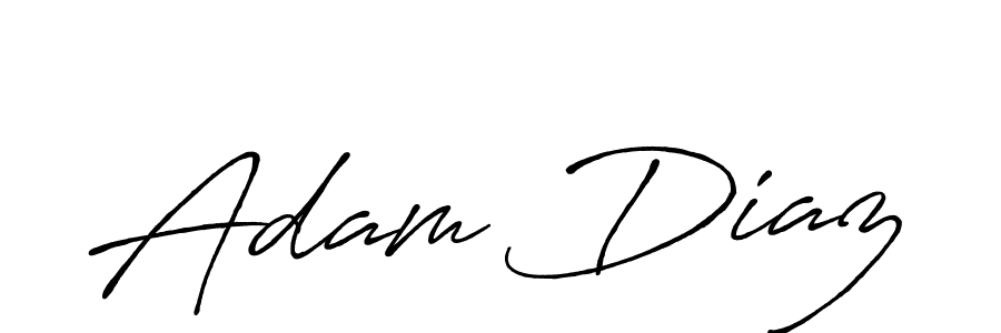 Create a beautiful signature design for name Adam Diaz. With this signature (Antro_Vectra_Bolder) fonts, you can make a handwritten signature for free. Adam Diaz signature style 7 images and pictures png