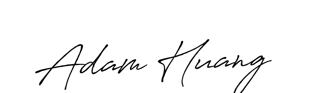 Design your own signature with our free online signature maker. With this signature software, you can create a handwritten (Antro_Vectra_Bolder) signature for name Adam Huang. Adam Huang signature style 7 images and pictures png