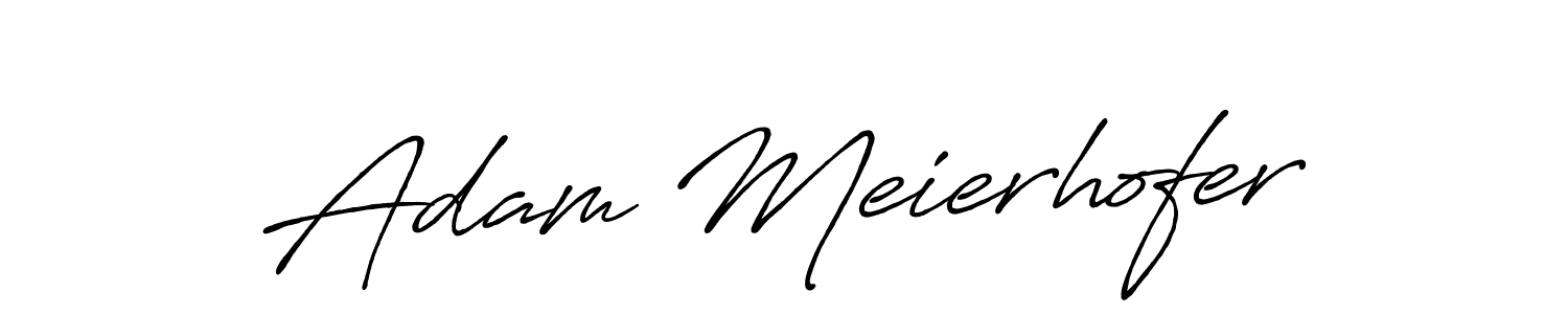 Antro_Vectra_Bolder is a professional signature style that is perfect for those who want to add a touch of class to their signature. It is also a great choice for those who want to make their signature more unique. Get Adam Meierhofer name to fancy signature for free. Adam Meierhofer signature style 7 images and pictures png