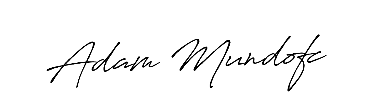 Use a signature maker to create a handwritten signature online. With this signature software, you can design (Antro_Vectra_Bolder) your own signature for name Adam Mundofc. Adam Mundofc signature style 7 images and pictures png