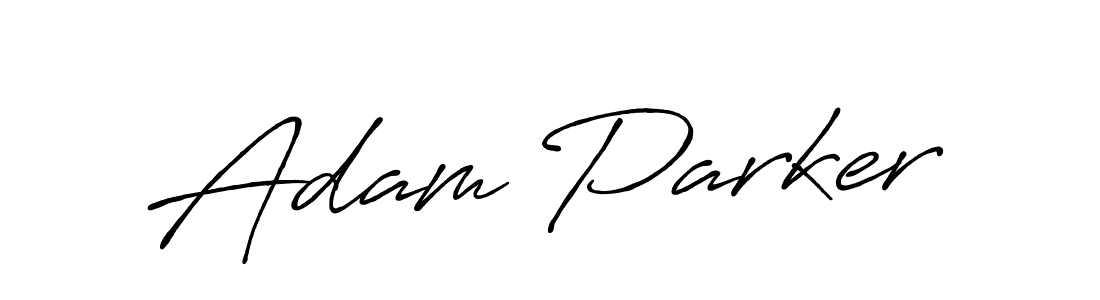 Use a signature maker to create a handwritten signature online. With this signature software, you can design (Antro_Vectra_Bolder) your own signature for name Adam Parker. Adam Parker signature style 7 images and pictures png