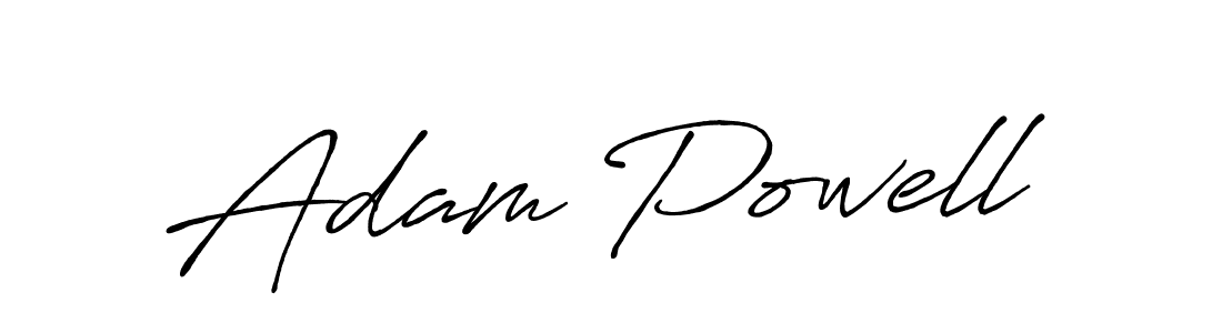 Also we have Adam Powell name is the best signature style. Create professional handwritten signature collection using Antro_Vectra_Bolder autograph style. Adam Powell signature style 7 images and pictures png