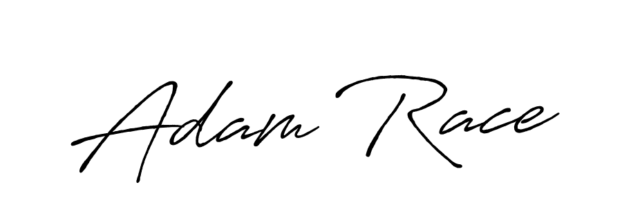 It looks lik you need a new signature style for name Adam Race. Design unique handwritten (Antro_Vectra_Bolder) signature with our free signature maker in just a few clicks. Adam Race signature style 7 images and pictures png