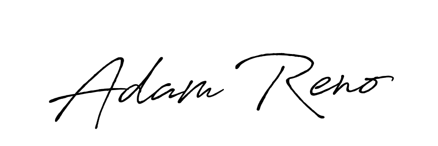 The best way (Antro_Vectra_Bolder) to make a short signature is to pick only two or three words in your name. The name Adam Reno include a total of six letters. For converting this name. Adam Reno signature style 7 images and pictures png