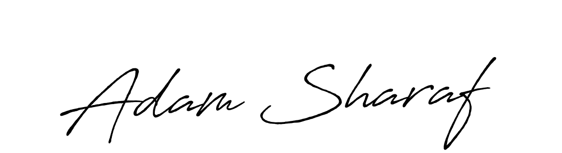 Also we have Adam Sharaf name is the best signature style. Create professional handwritten signature collection using Antro_Vectra_Bolder autograph style. Adam Sharaf signature style 7 images and pictures png