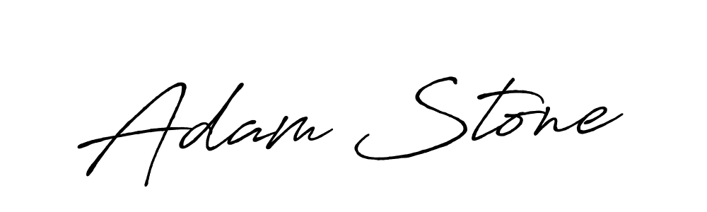Make a beautiful signature design for name Adam Stone. With this signature (Antro_Vectra_Bolder) style, you can create a handwritten signature for free. Adam Stone signature style 7 images and pictures png