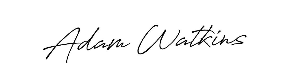 It looks lik you need a new signature style for name Adam Watkins. Design unique handwritten (Antro_Vectra_Bolder) signature with our free signature maker in just a few clicks. Adam Watkins signature style 7 images and pictures png