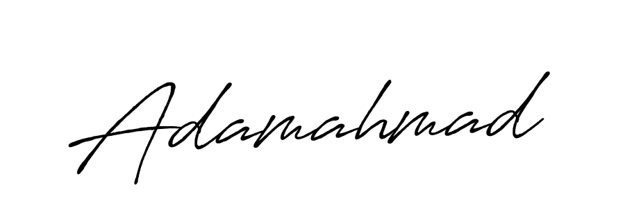 Create a beautiful signature design for name Adamahmad. With this signature (Antro_Vectra_Bolder) fonts, you can make a handwritten signature for free. Adamahmad signature style 7 images and pictures png