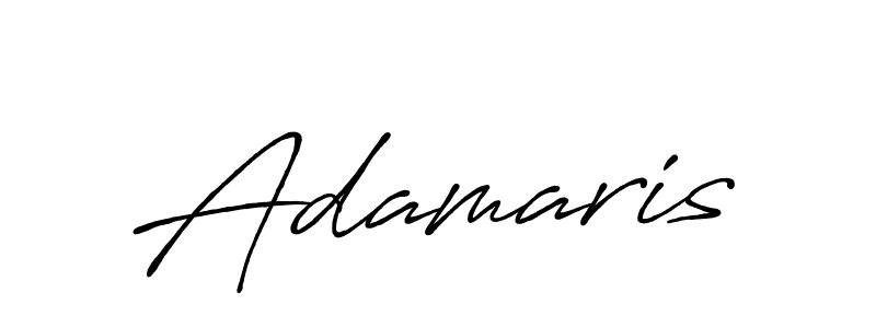 Also we have Adamaris name is the best signature style. Create professional handwritten signature collection using Antro_Vectra_Bolder autograph style. Adamaris signature style 7 images and pictures png