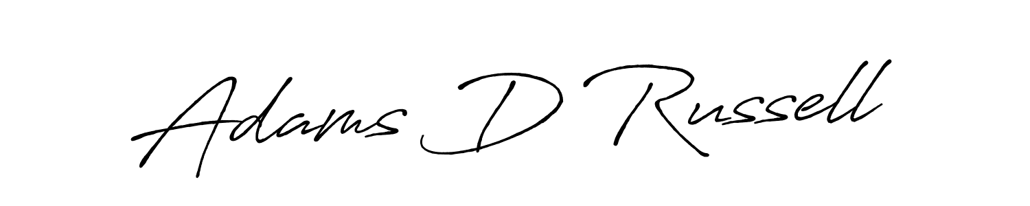 Once you've used our free online signature maker to create your best signature Antro_Vectra_Bolder style, it's time to enjoy all of the benefits that Adams D Russell name signing documents. Adams D Russell signature style 7 images and pictures png
