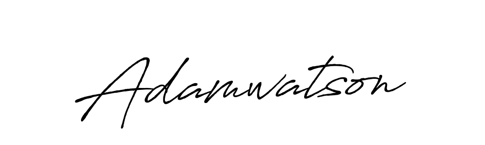 Also we have Adamwatson name is the best signature style. Create professional handwritten signature collection using Antro_Vectra_Bolder autograph style. Adamwatson signature style 7 images and pictures png