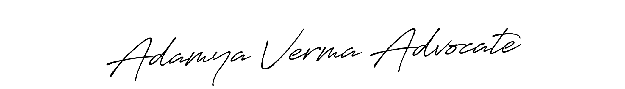 Check out images of Autograph of Adamya Verma Advocate name. Actor Adamya Verma Advocate Signature Style. Antro_Vectra_Bolder is a professional sign style online. Adamya Verma Advocate signature style 7 images and pictures png