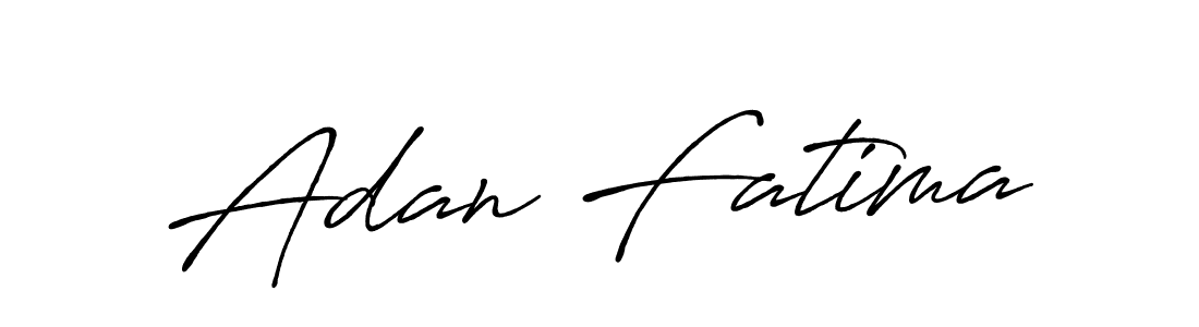 How to make Adan Fatima signature? Antro_Vectra_Bolder is a professional autograph style. Create handwritten signature for Adan Fatima name. Adan Fatima signature style 7 images and pictures png