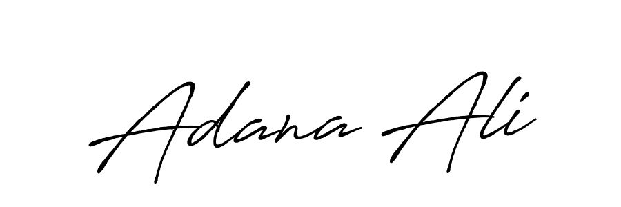 The best way (Antro_Vectra_Bolder) to make a short signature is to pick only two or three words in your name. The name Adana Ali include a total of six letters. For converting this name. Adana Ali signature style 7 images and pictures png