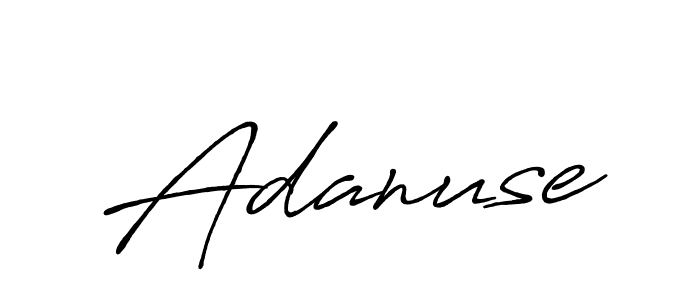 It looks lik you need a new signature style for name Adanuse. Design unique handwritten (Antro_Vectra_Bolder) signature with our free signature maker in just a few clicks. Adanuse signature style 7 images and pictures png