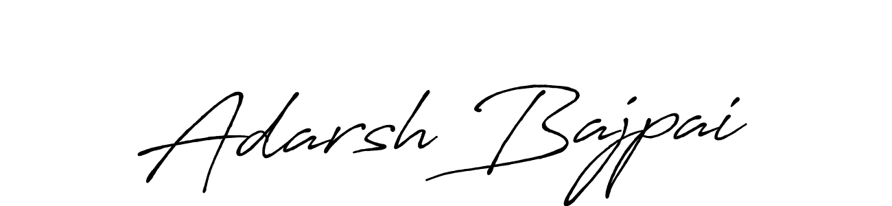 Also we have Adarsh Bajpai name is the best signature style. Create professional handwritten signature collection using Antro_Vectra_Bolder autograph style. Adarsh Bajpai signature style 7 images and pictures png