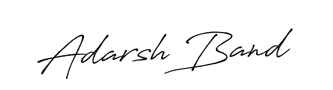 Adarsh Band stylish signature style. Best Handwritten Sign (Antro_Vectra_Bolder) for my name. Handwritten Signature Collection Ideas for my name Adarsh Band. Adarsh Band signature style 7 images and pictures png