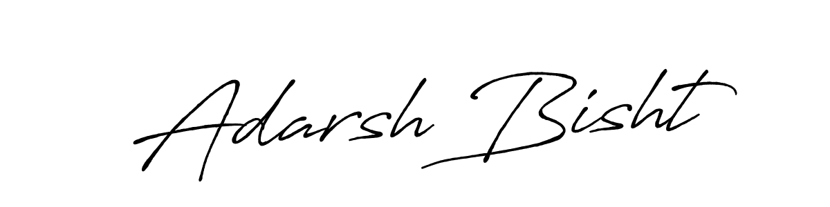 Similarly Antro_Vectra_Bolder is the best handwritten signature design. Signature creator online .You can use it as an online autograph creator for name Adarsh Bisht. Adarsh Bisht signature style 7 images and pictures png