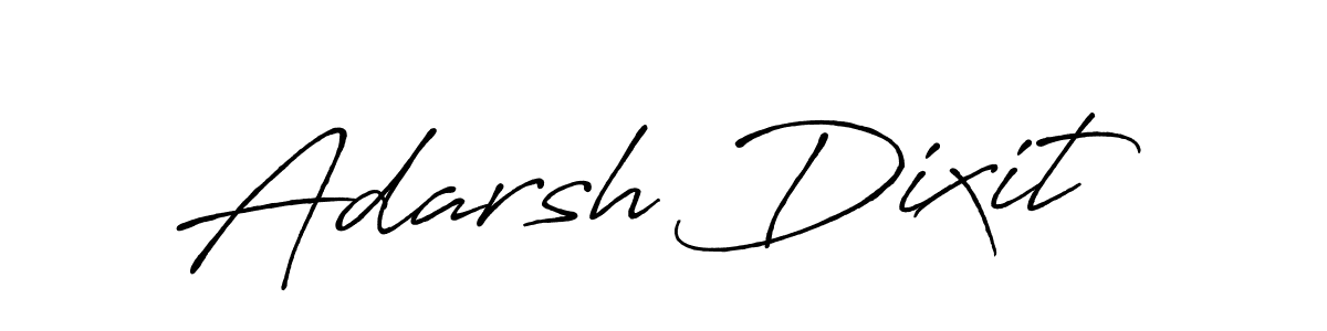 Also we have Adarsh Dixit name is the best signature style. Create professional handwritten signature collection using Antro_Vectra_Bolder autograph style. Adarsh Dixit signature style 7 images and pictures png