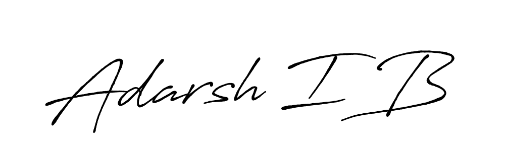 The best way (Antro_Vectra_Bolder) to make a short signature is to pick only two or three words in your name. The name Adarsh I B include a total of six letters. For converting this name. Adarsh I B signature style 7 images and pictures png